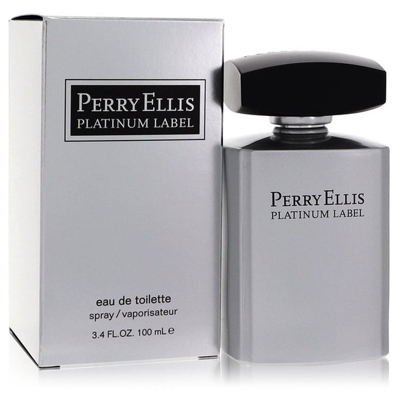 Perry Ellis Platinum Label Eau De Toilette Spray By Perry Ellis for Men 3.4 oz