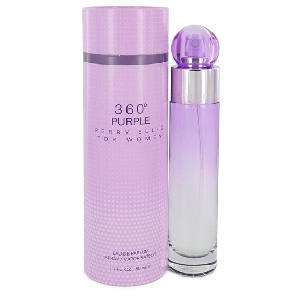 Perry Ellis 360 Purple Eau De Parfum Spray By Perry Ellis for Women 1.7 oz