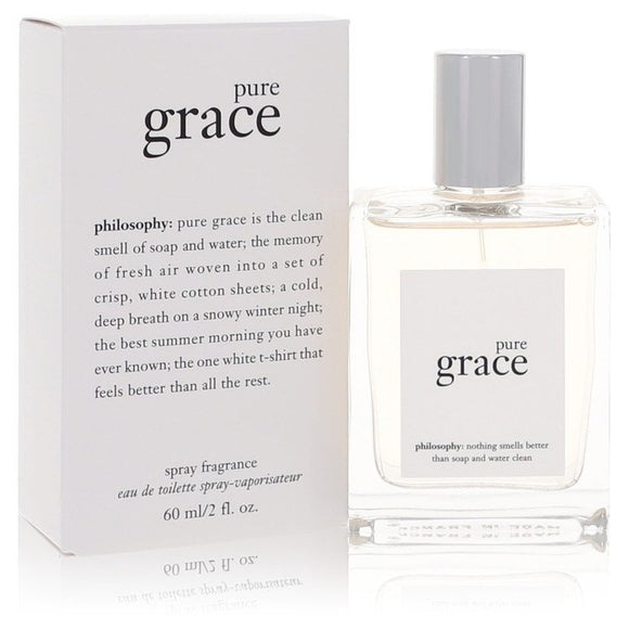 Pure Grace Eau De Toilette Spray By Philosophy for Women 2 oz