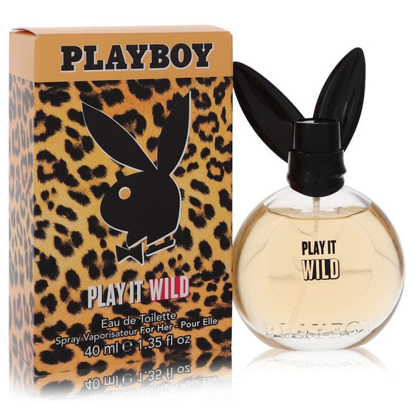 Playboy Play It Wild Eau De Toilette Spray By Playboy for Women 1.4 oz