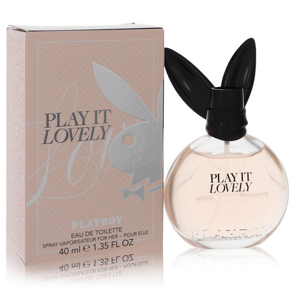 Playboy Play It Lovely Eau De Toilette Spray By Playboy for Women 1.35 oz