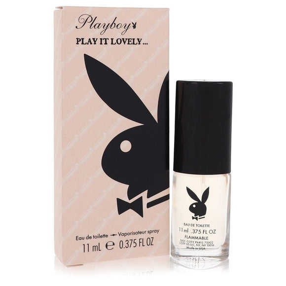 Playboy Play It Lovely Eau De Toilette Spray By Playboy for Women 0.38 oz