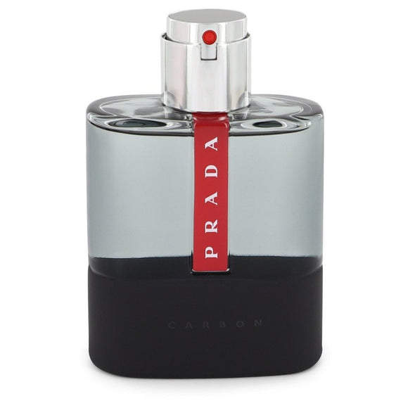 Prada Luna Rossa Carbon Eau De Toilette Spray (Tester) By Prada for Men 3.4 oz