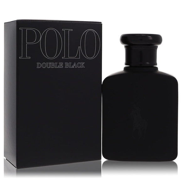 Polo Double Black Eau De Toilette Spray By Ralph Lauren for Men 2.5 oz