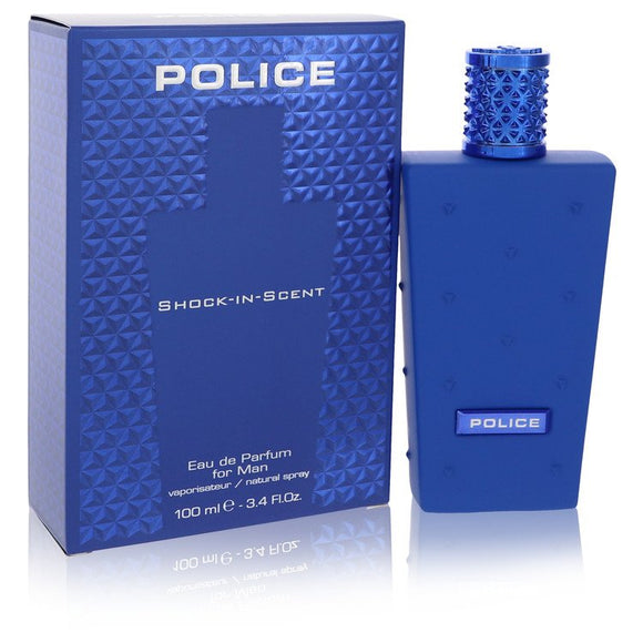 Police Shock In Scent Eau De Parfum Spray By Police Colognes for Men 3.4 oz