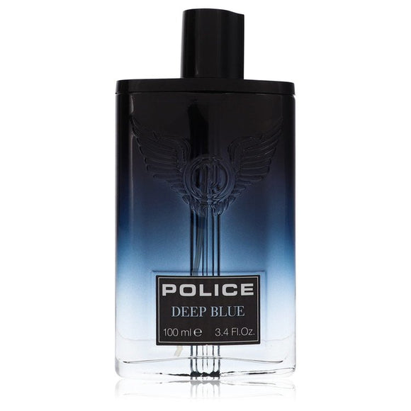 Police Deep Blue Eau De Toilette Spray (Tester) By Police Colognes for Men 3.4 oz