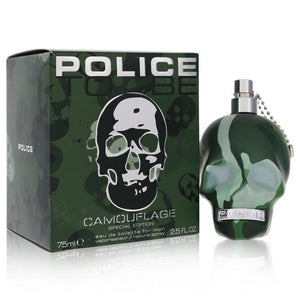Police To Be Camouflage Eau De Toilette Spray By Police Colognes for Men 2.5 oz