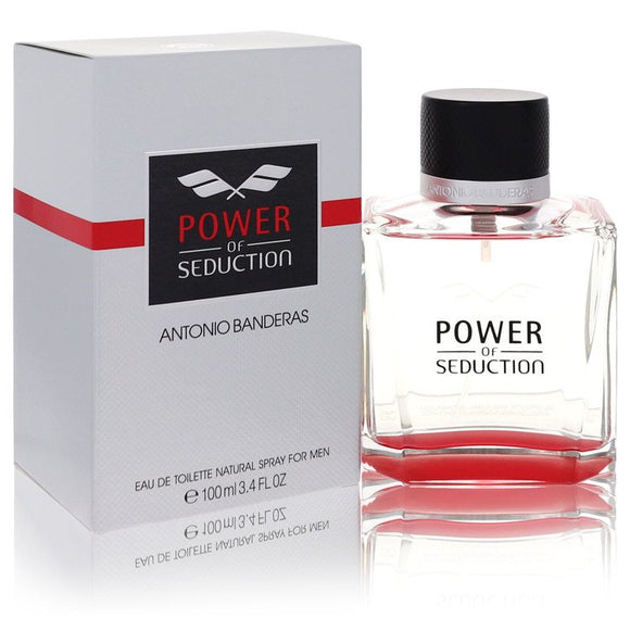 Power Of Seduction Eau De Toilette Spray By Antonio Banderas for Men 3.4 oz