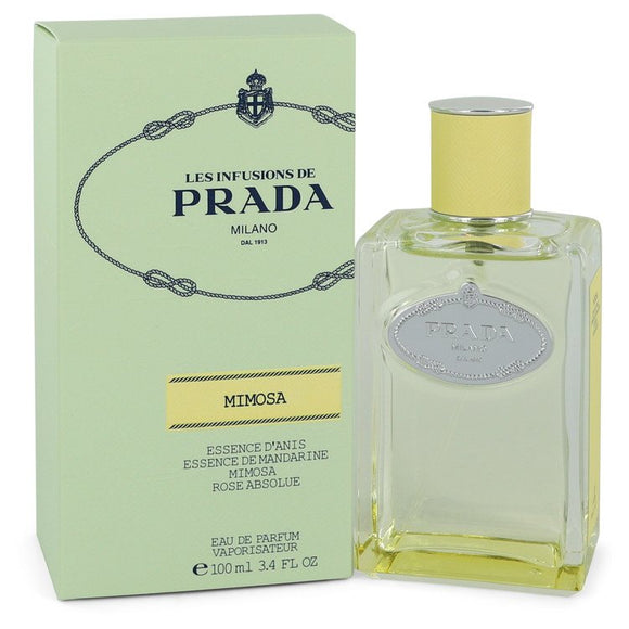 Prada Les Infusions De Mimosa Eau De Parfum Spray By Prada for Women 3.4 oz