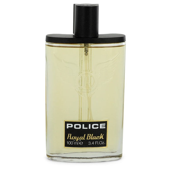 Police Royal Black Eau De Toilette Spray (Tester) By Police Colognes for Men 3.4 oz