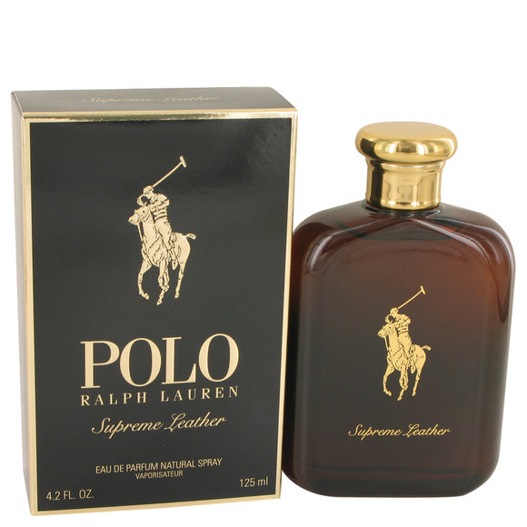 Polo Supreme Leather Eau De Parfum Spray By Ralph Lauren for Men 4.2 oz