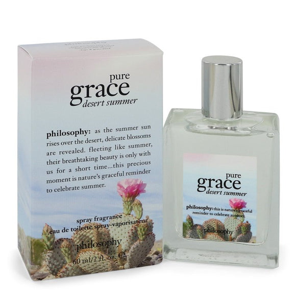 Pure Grace Desert Summer Eau De Toilette Spray By Philosophy for Women 2 oz
