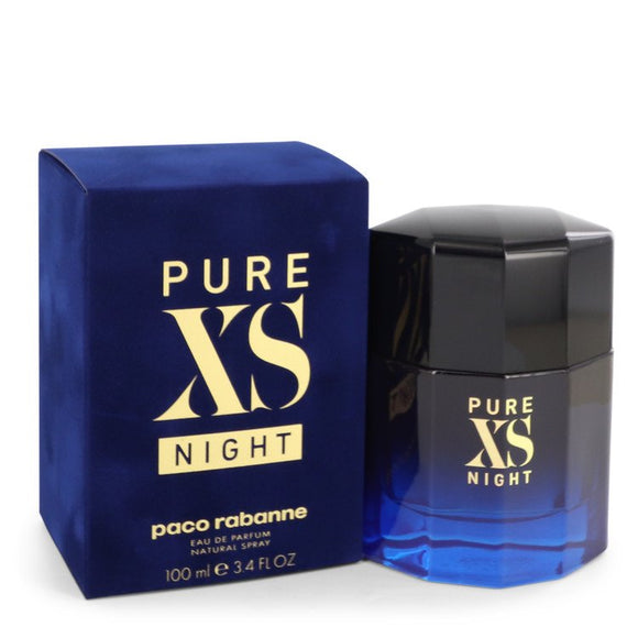 Pure Xs Night Eau De Parfum Spray By Paco Rabanne for Men 3.4 oz
