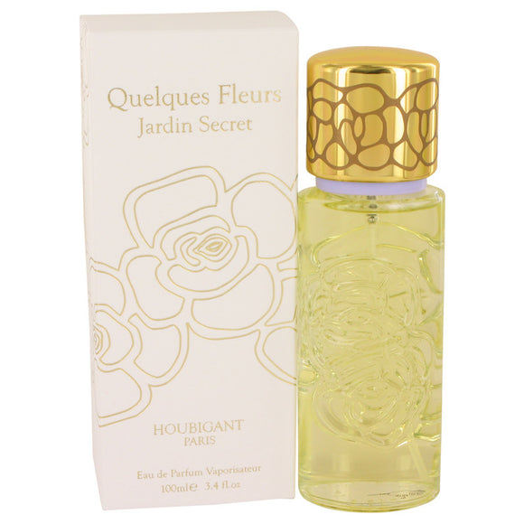Quelques Fleurs Jardin Secret Eau De Parfum Spray By Houbigant for Women 3.4 oz