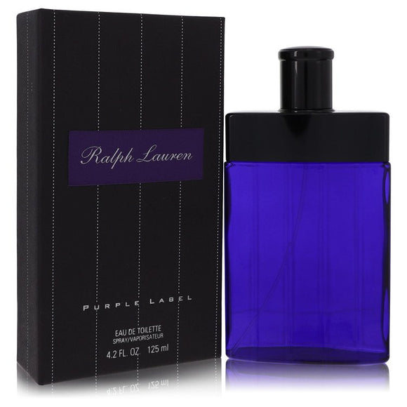 Ralph Lauren Purple Label Eau De Toilette Spray By Ralph Lauren for Men 4.2 oz