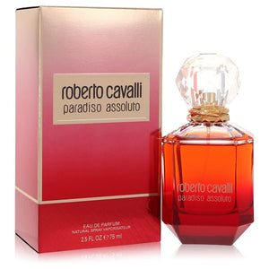 Roberto Cavalli Paradiso Assoluto Eau De Parfum Spray By Roberto Cavalli for Women 2.5 oz