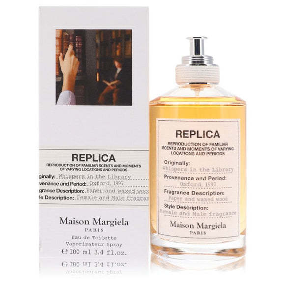 Replica Whispers In The Library Eau De Toilette Spray By Maison Margiela for Women 3.4 oz