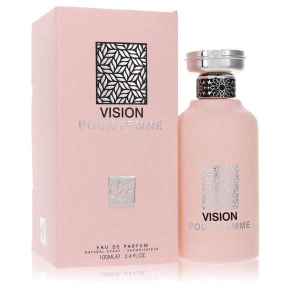 Rihanah Vision Pour Femme Eau De Parfum Spray By Rihanah for Women 3.4 oz