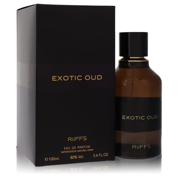 Riiffs Exotic Oud Eau De Parfum Spray (Unisex) By Riiffs for Men 3.4 oz