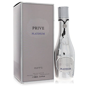 Riiffs Prive Platinum Cologne By Riiffs Eau De Parfum Spray for Men 3.4 oz