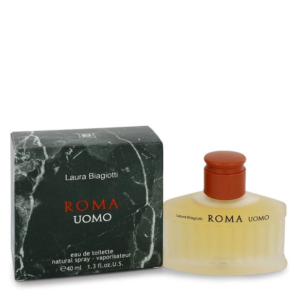 Roma Eau De Toilette Spray By Laura Biagiotti for Men 1.3 oz