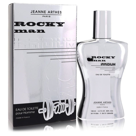 Rocky Man Irridium Eau De Toilette Spray By Jeanne Arthes for Men 3.4 oz