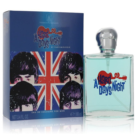 Rock & Roll Icon A Hard Day's Night Eau De Cologne Spray By Parfumologie for Men 3.4 oz