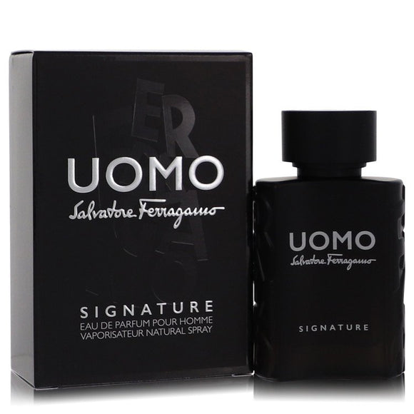 Salvatore Ferragamo Uomo Signature Eau De Parfum Spray By Salvatore Ferragamo for Men 1 oz