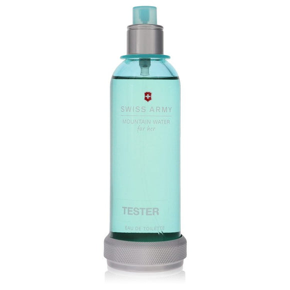 Swiss Army Mountain Water Eau De Toilette Spray (Tester) By Victorinox for Women 3.4 oz