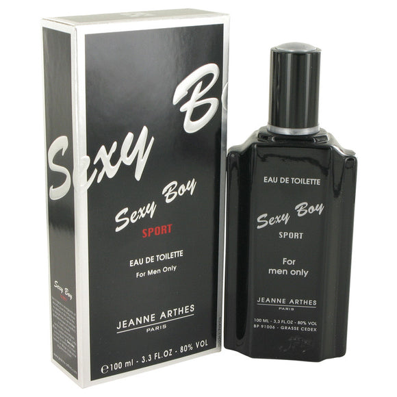 Sexy Boy Sport Eau De Toilette Spray By Jeanne Arthes for Men 3.4 oz