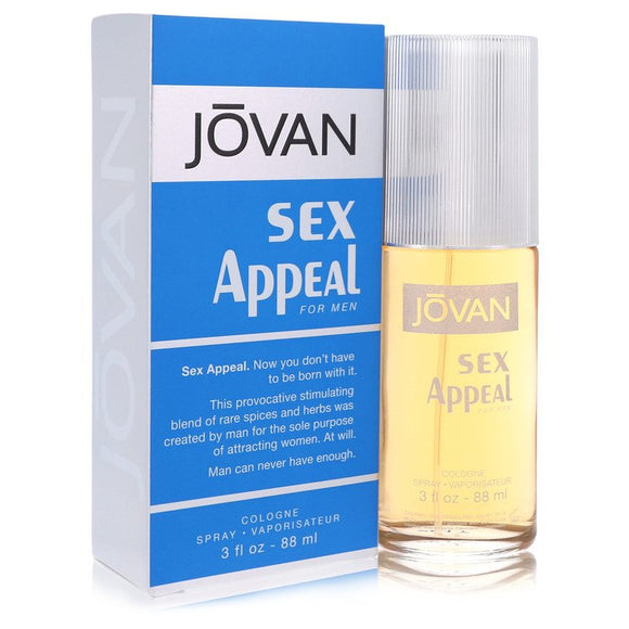 Sex Appeal Cologne Spray By Jovan for Men 3 oz