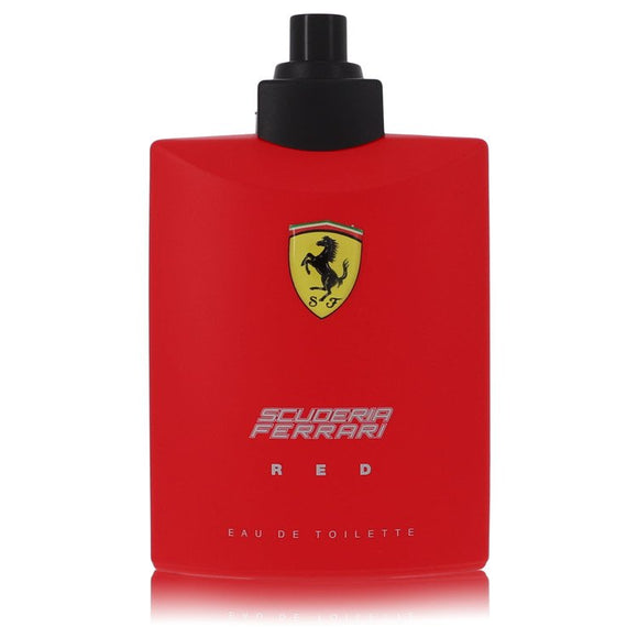 Ferrari Scuderia Red Eau De Toilette Spray (Tester) By Ferrari for Men 4.2 oz