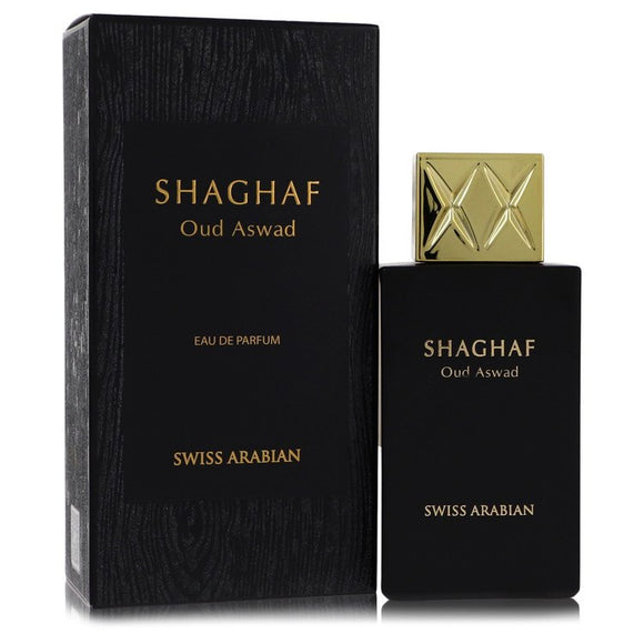 Shaghaf Oud Aswad Eau De Parfum Spray By Swiss Arabian for Women 2.5 oz