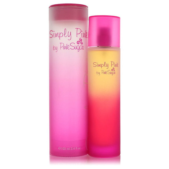 Simply Pink Eau De Toilette Spray By Aquolina for Women 3.4 oz