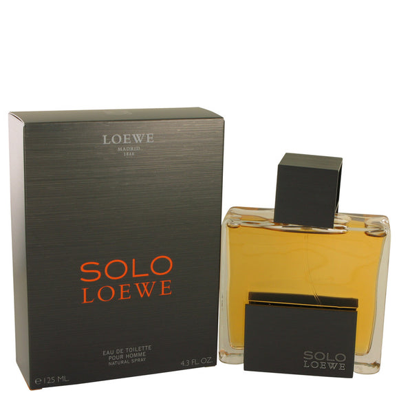 Solo Loewe Eau De Toilette Spray By Loewe for Men 4.2 oz