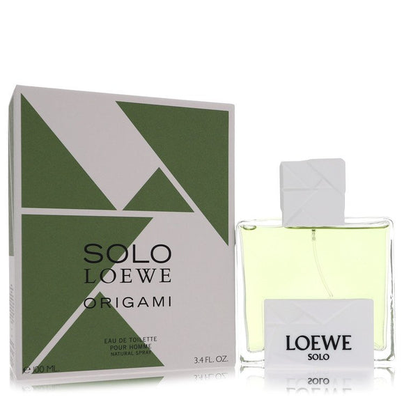Solo Loewe Origami Eau De Toilette Spray By Loewe for Men 3.4 oz
