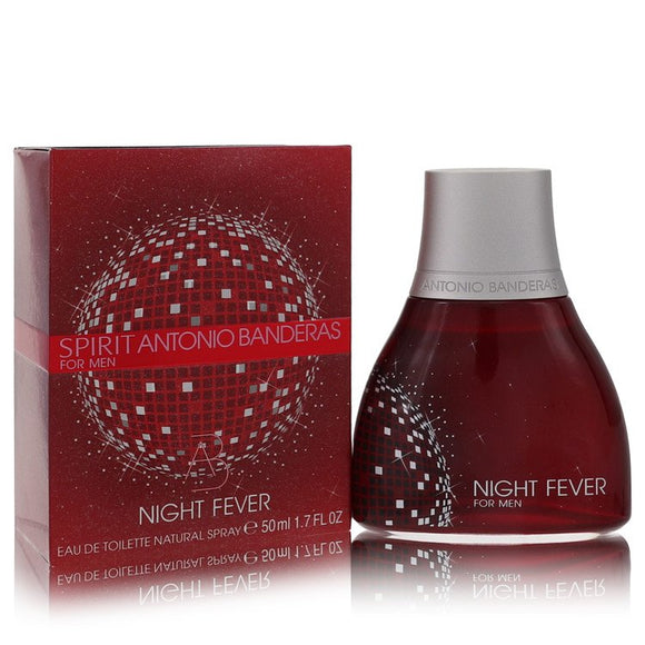 Spirit Night Fever Eau De Toilette Spray By Antonio Banderas for Men 1.7 oz