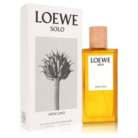 Solo Loewe Mercurio Eau De Parfum Spray By Loewe for Men 3.4 oz
