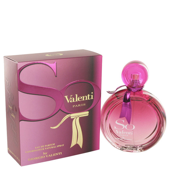 So Valenti Eau De Parfum Spray By Giorgio Valenti for Women 3.3 oz