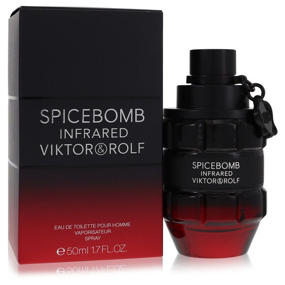 Spicebomb Infrared Eau De Toilette Spray By Viktor & Rolf for Men 1.7 oz