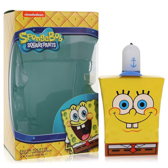 Spongebob Squarepants Eau De Toilette Spray (New Packaging) By Nickelodeon for Men 3.4 oz
