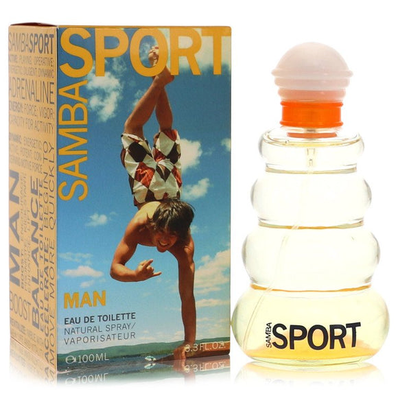 Samba Sport Eau De Toilette Spray By Perfumers Workshop for Men 3.3 oz