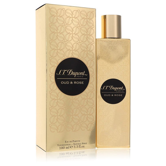 St Dupont Oud & Rose Eau De Parfum Spray (Unisex) By ST Dupont for Women 3.3 oz