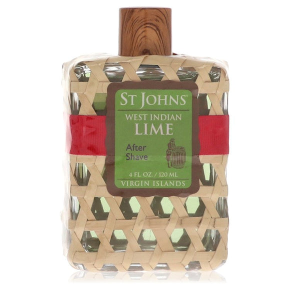 St Johns West Indian Lime Cologne By St Johns Bay Rum After Shave for Men 4 oz