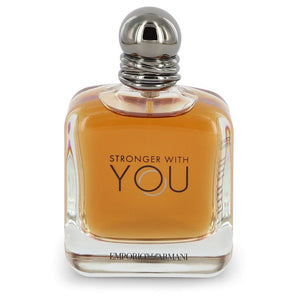 Stronger With You Eau De Toilette Spray (Tester) By Giorgio Armani for Men 3.4 oz