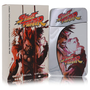 Street Fighter Eau De Toilette Spray By Capcom for Men 3.4 oz