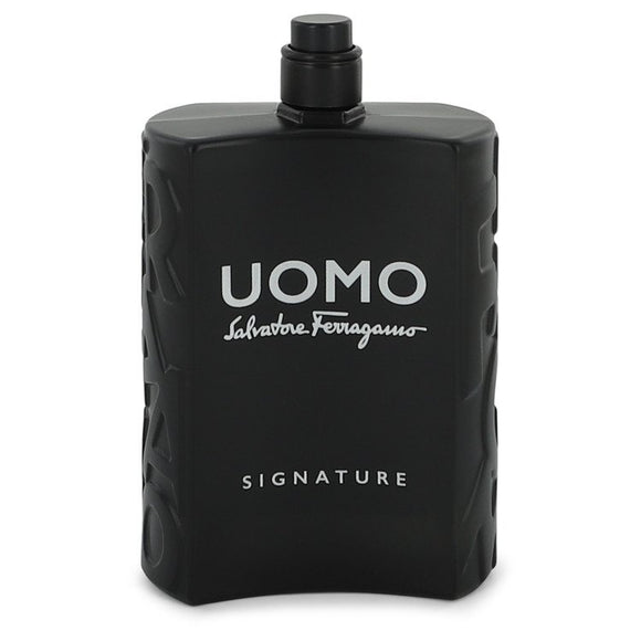 Salvatore Ferragamo Uomo Signature Eau De Parfum Spray (Tester) By Salvatore Ferragamo for Men 3.4 oz