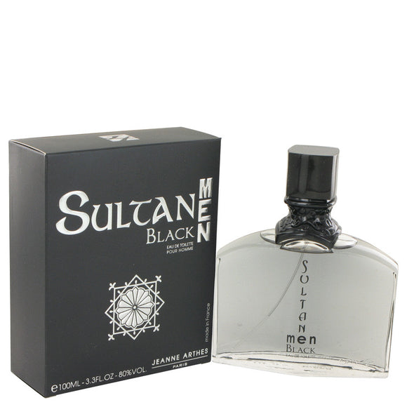 Sultan Black Eau De Toilette Spray By Jeanne Arthes for Men 3.3 oz