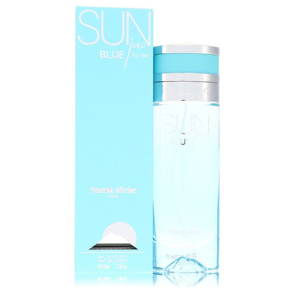 Sun Java Blue Eau De Toilette Spray By Franck Olivier for Men 2.5 oz
