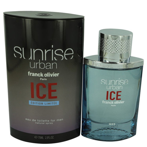 Sunrise Urban Ice Eau De Toilette Spray By Franck Olivier for Men 2.5 oz